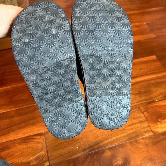 UGG Black Sandals with Slingback and Crisscross Straps - Picture 10 of 11